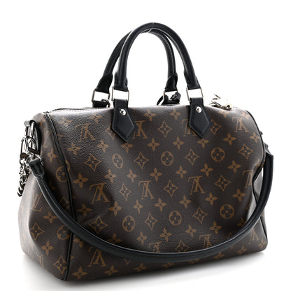Louis Vuitton Monogram Speedy Soft 30 Dark 3 of 12