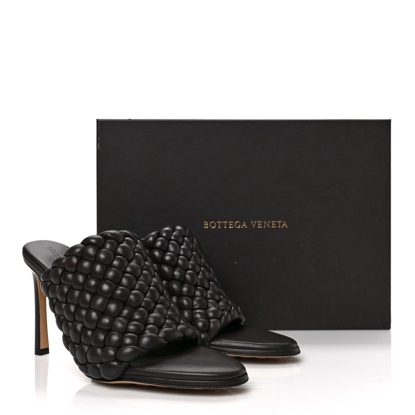 Nappa Padded Intreccio The Curve Sandals 37 Fondant