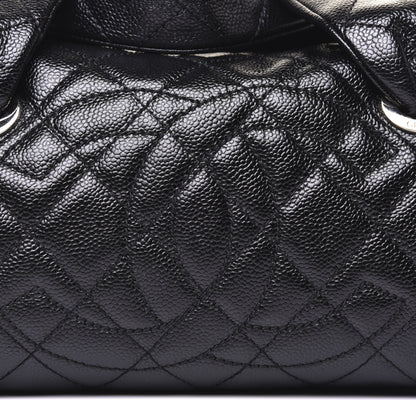 Chanel Caviar Quilted CC Timeless Bowler Black 10 of 11