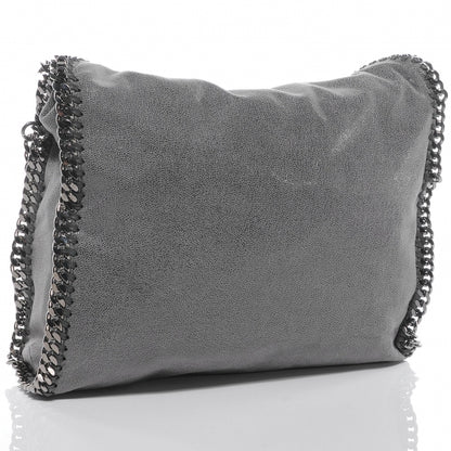Stella McCartney Faux Leather Shaggy Deer Falabella Gray 3 of 6