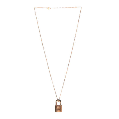 Hermes Swift O'Kelly Pendant Necklace Etain 3 of 8