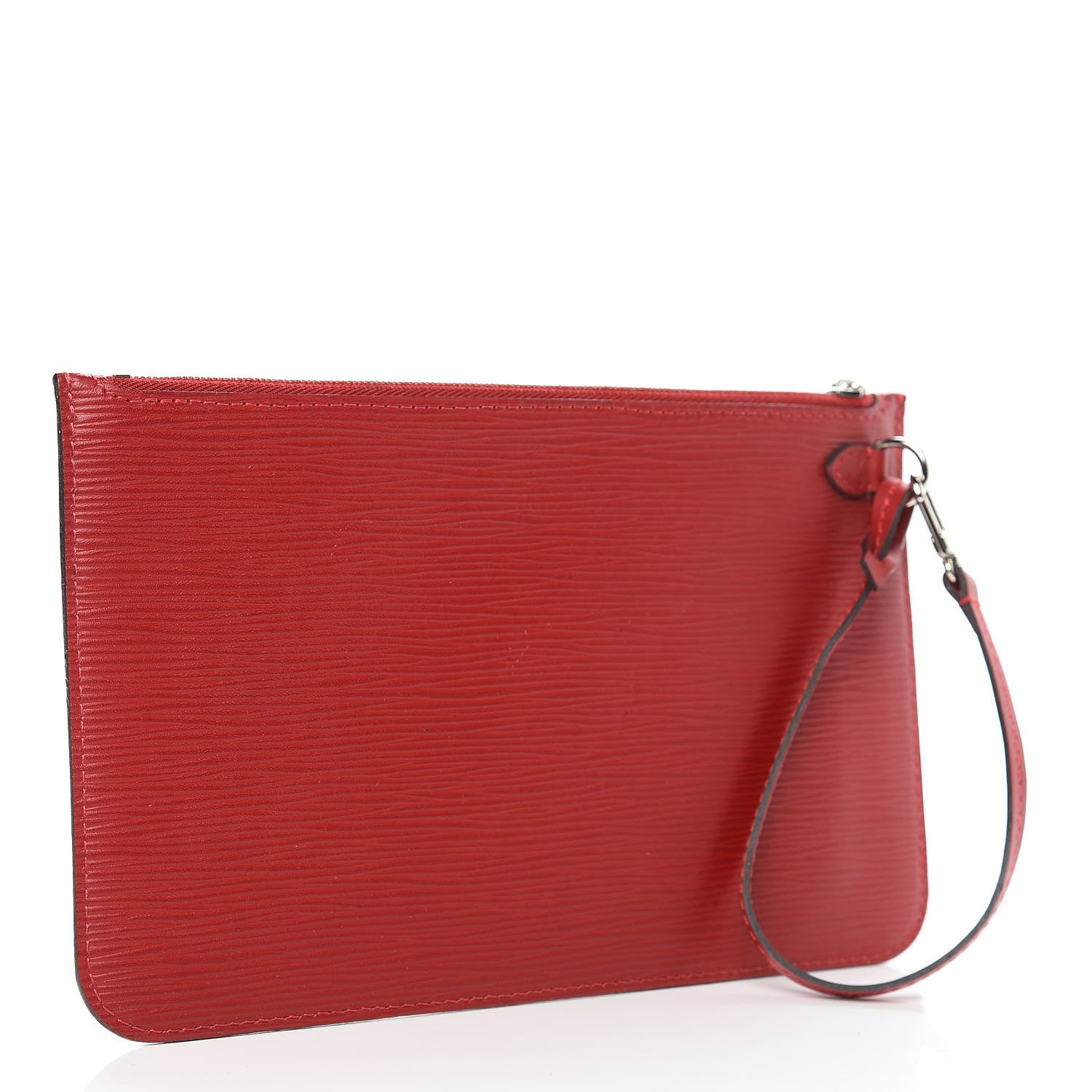 Louis Vuitton Epi Neverfull MM GM Pochette Carmine 3 of 10