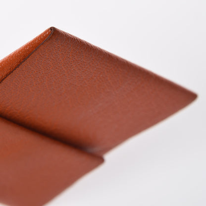 Hermes Chevre Mysore Bastia Coin Purse Feu 11 of 12