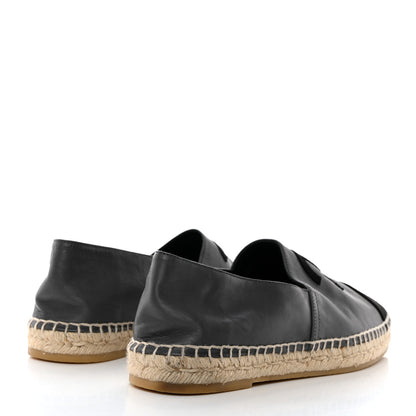 Chanel Lambskin CC Mens Espadrilles 43 Grey Black 4 of 10