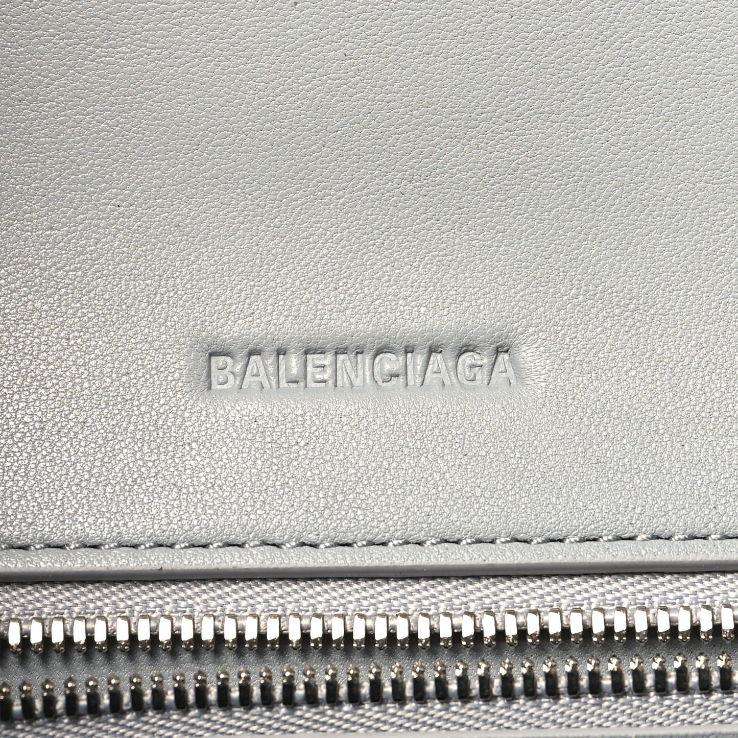 Faux Calfskin Fabric Small Sneakerhead Top Handle Bag Blue Grey