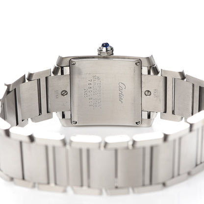 Cartier Stainless Steel 25mm Tank Francaise Quartz Watch 4 of 5