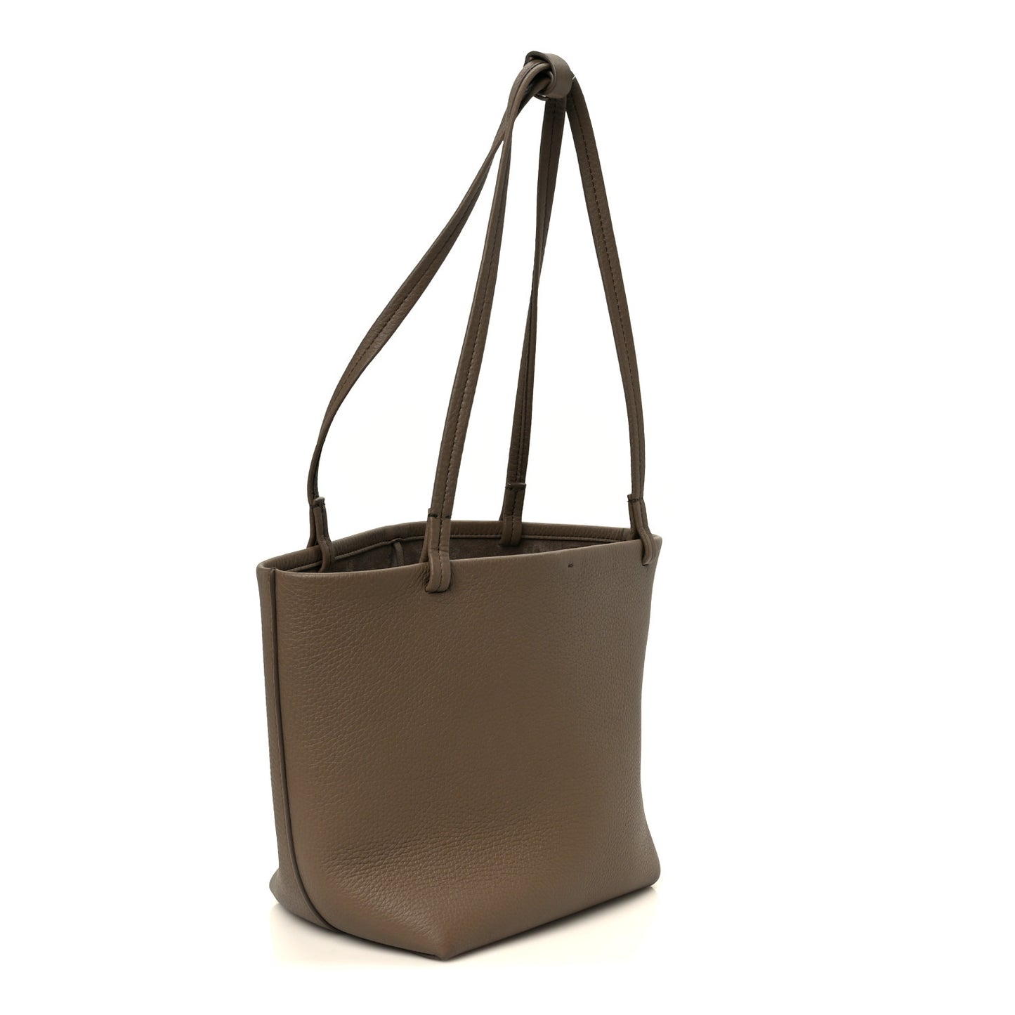 Grained Calfskin Park Tote Three Elephant