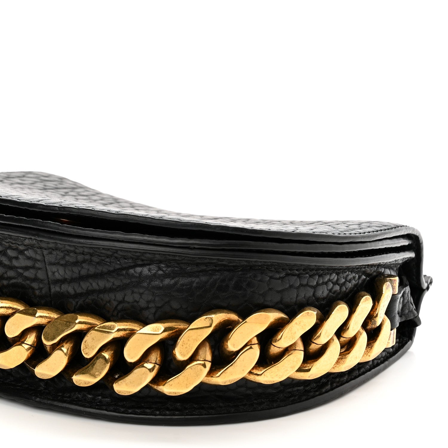 Givenchy Bullhide Mini Infinity Saddle Bag Black 10 of 10