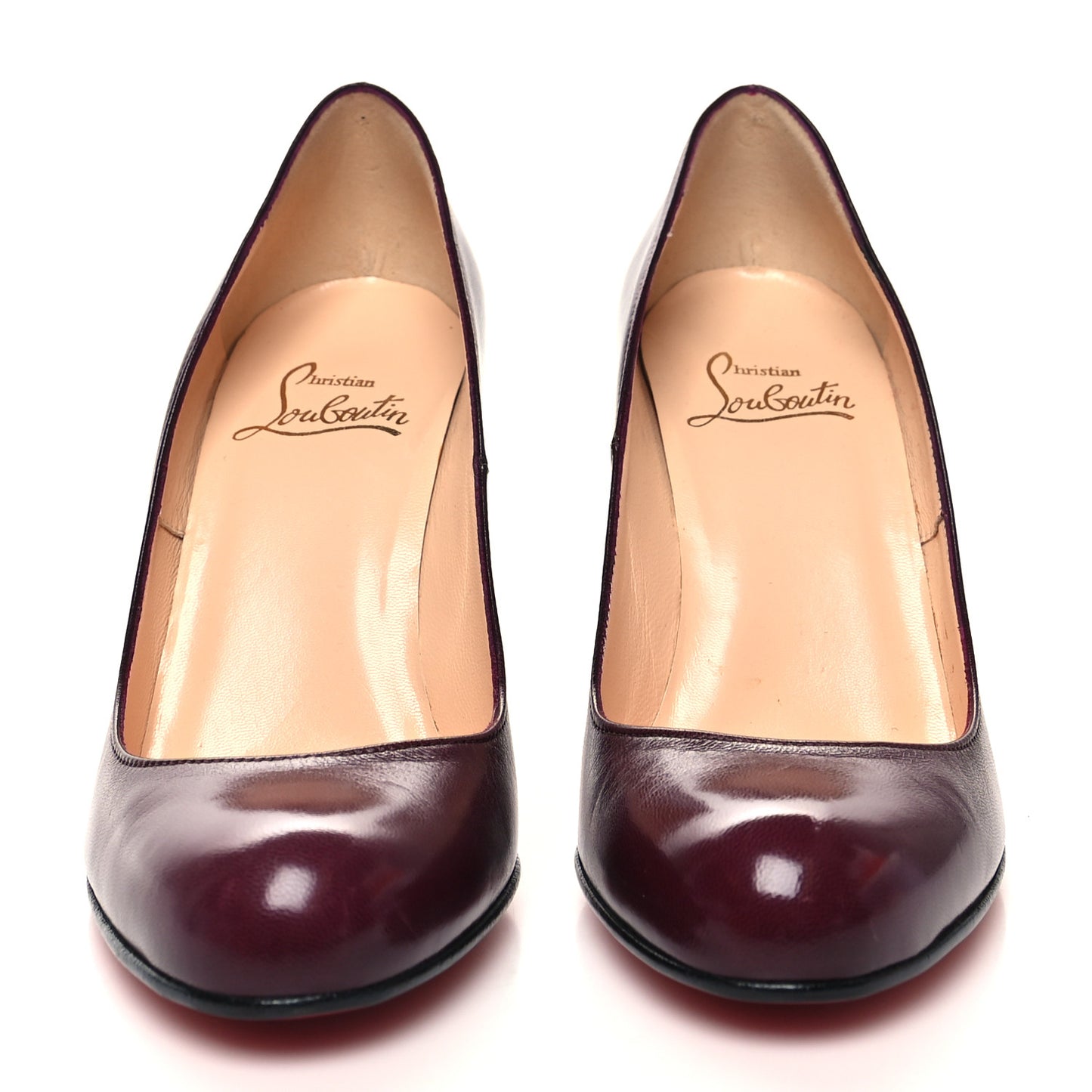 Shiny Nappa Simple 70 Pumps 37.5 Burgundy