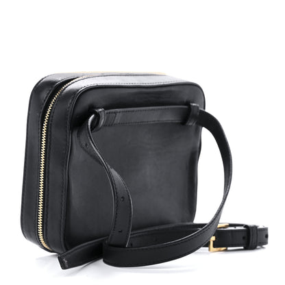 Saint Laurent Lambskin Matelasse Vicky Monogram Belt Bag Black 3 of 9