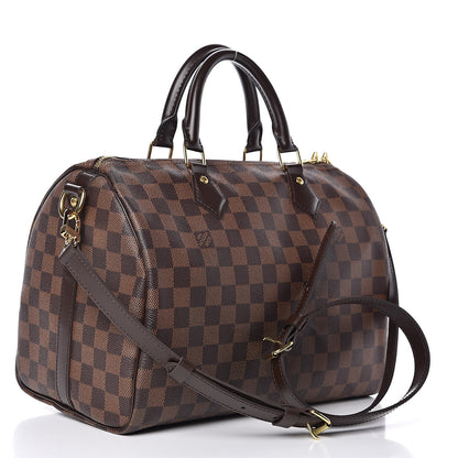 Louis Vuitton Damier Ebene Speedy Bandouliere 30 3 of 13