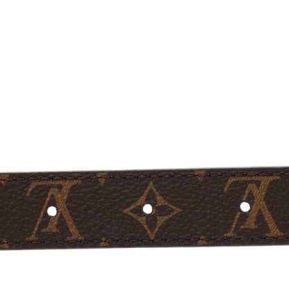 Louis Vuitton Calfskin Monogram 20mm LV Iconic Reversible Belt 80 32 Black 5 of 7