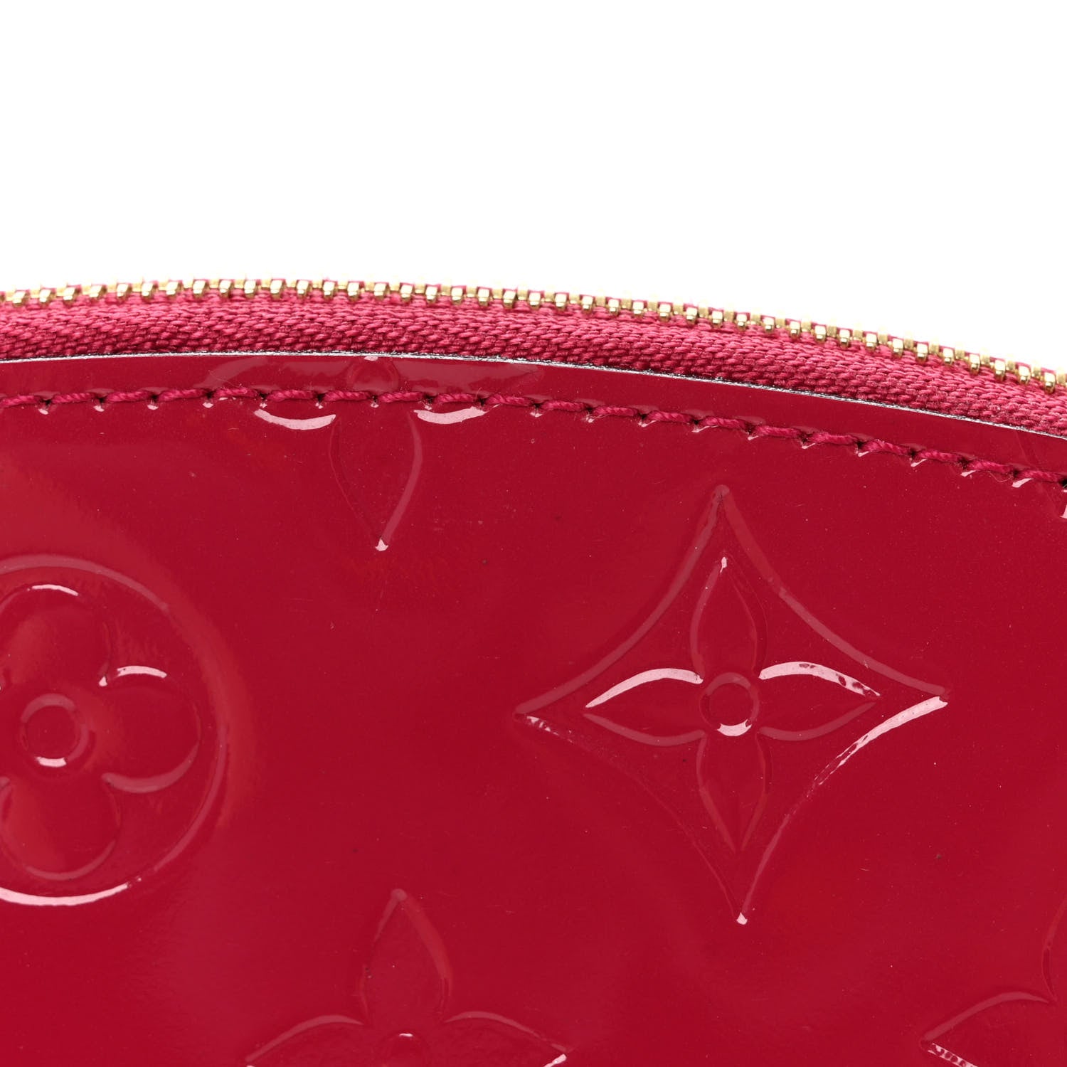 Louis Vuitton Vernis Cosmetic Pouch Rose Indien 8 of 9