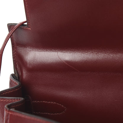 Hermes Box Kelly Retourne 32 Rouge H 6 of 14