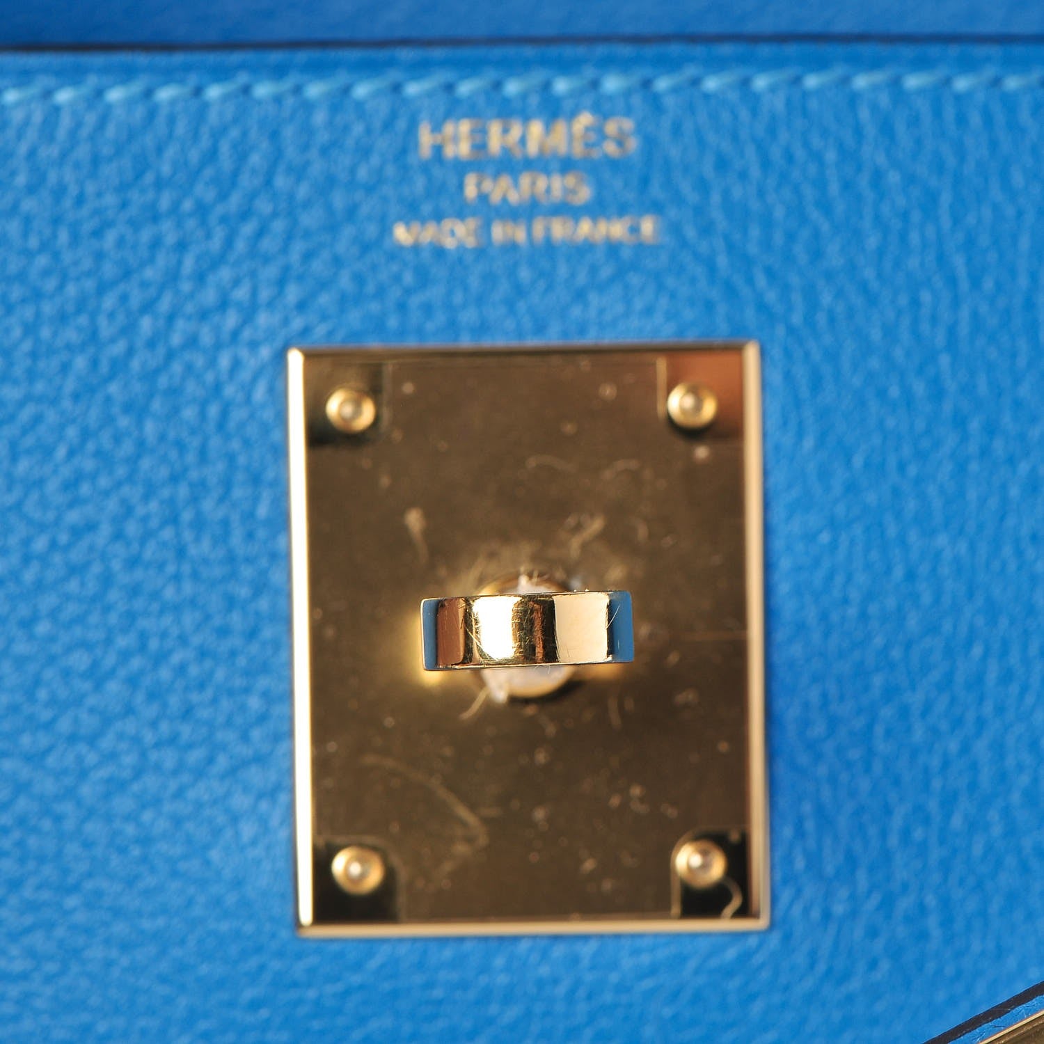 Hermes Evercolor Kelly Retourne 28 Bleu Hydra 17 of 35