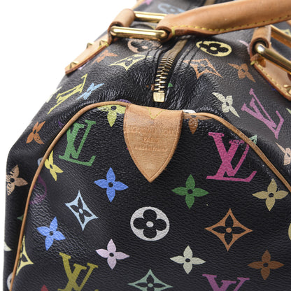 Louis Vuitton Monogram Multicolor Speedy 30 Black 11 of 14