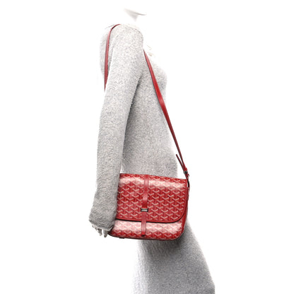 Goyard Goyardine Belvedere II MM Messenger Bag Red 2 of 9