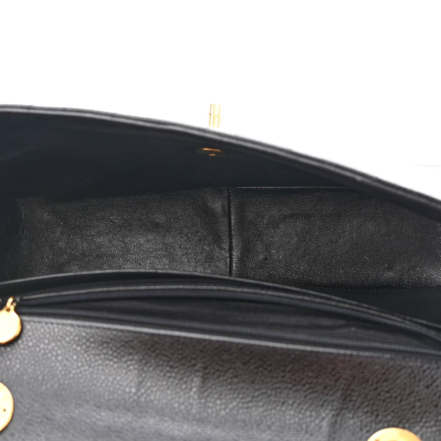 Caviar Quilted XL Jumbo Single Flap Black