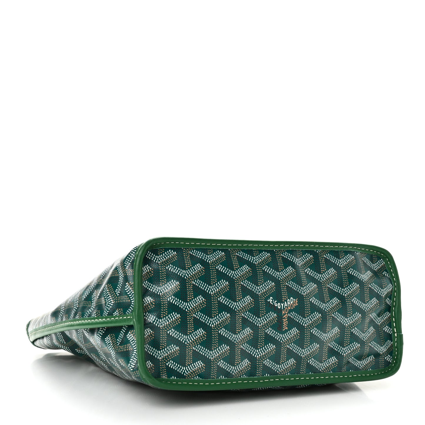 Goyardine Reversible Mini Anjou Green