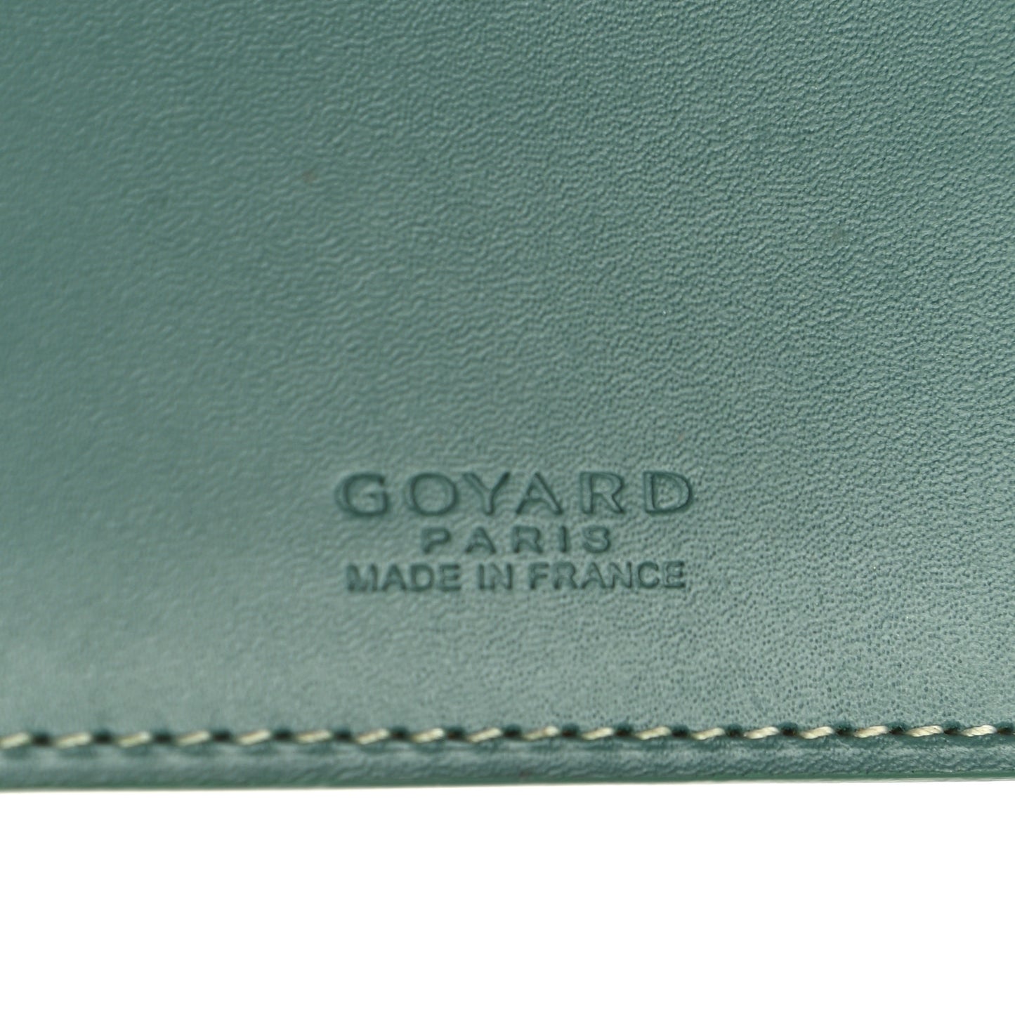 Goyardine Bifold Victoire Wallet Green