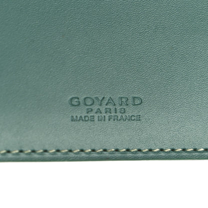 Goyard Goyardine Bifold Victoire Wallet Green 5 of 7