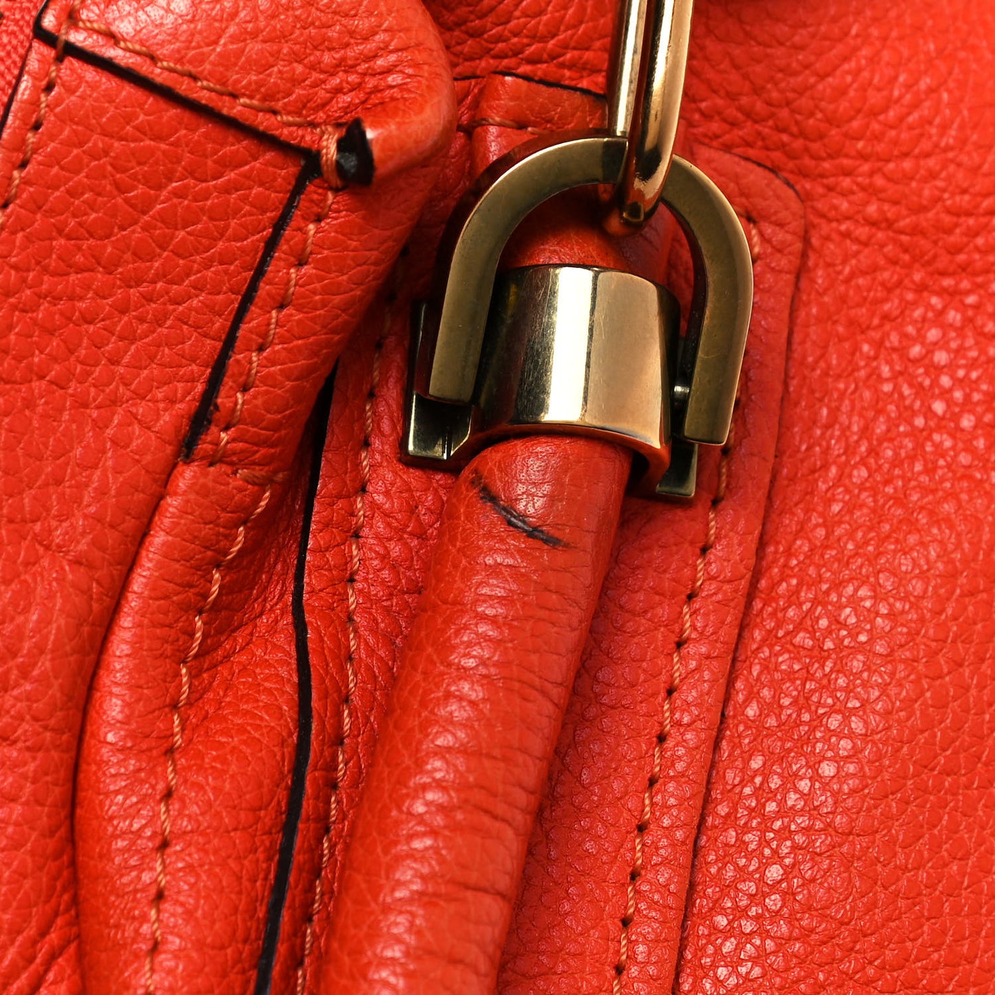Calfskin Medium Paraty Orange Mechanic