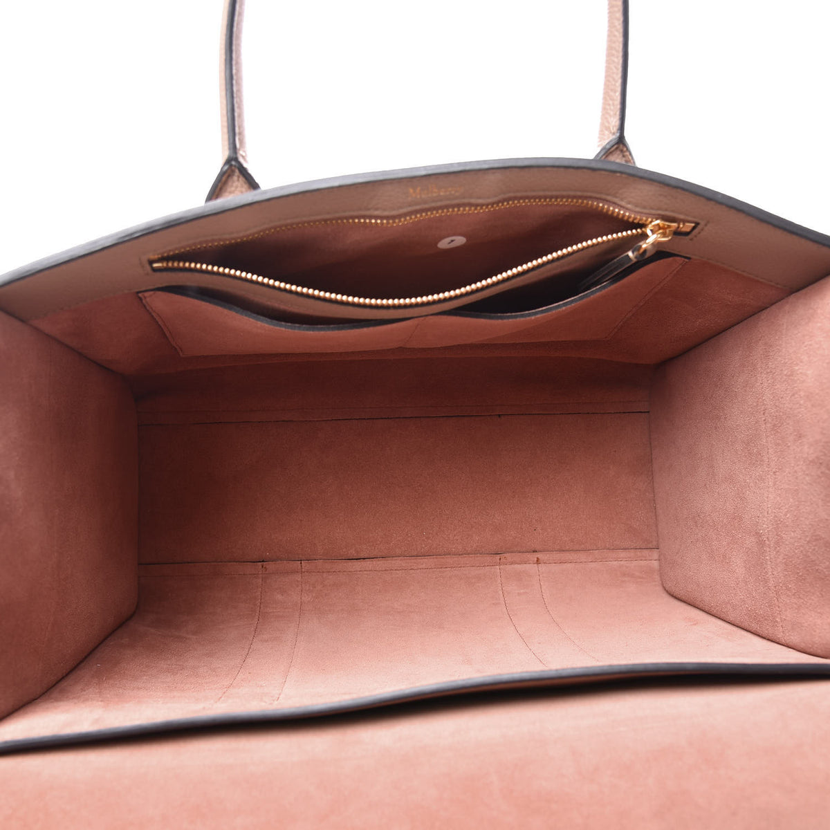 Mulberry Classic Grain Small New Bayswater Dark Blush 4 of 8