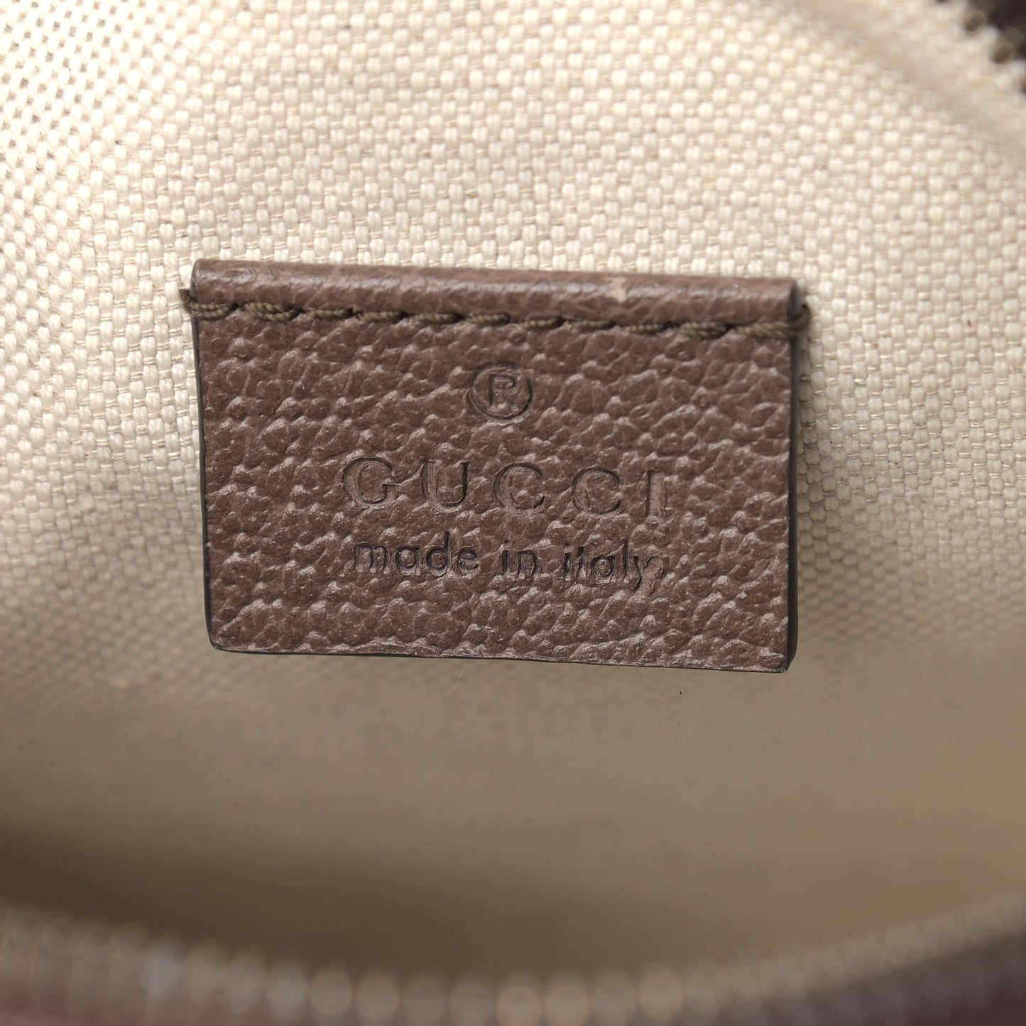 GG Supreme Monogram Web Mini Ophidia Messenger Brown