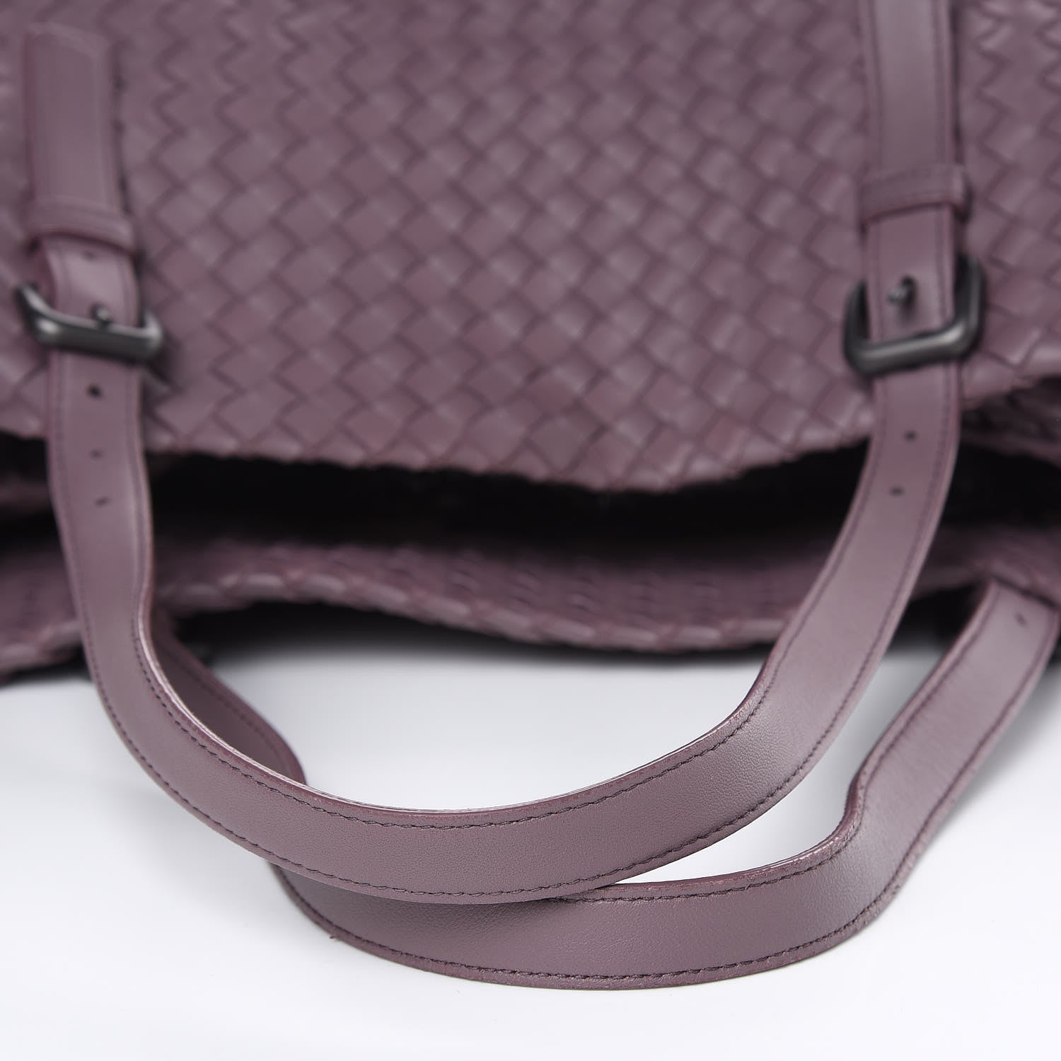 Bottega Veneta Nappa Intrecciato Large Cesta Tote Violet 11 of 12