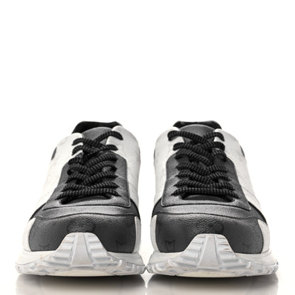 Louis Vuitton Calfskin Monogram Run Away Sneakers 9.5 Gray 2 of 7