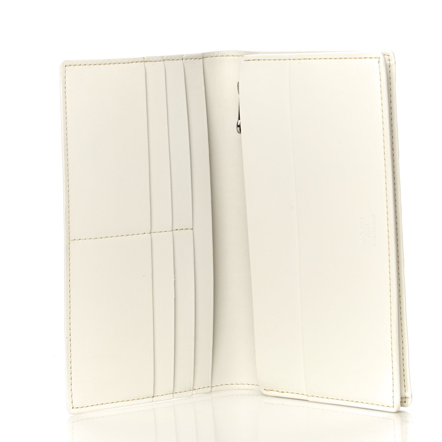 Goyardine Richelieu Wallet White