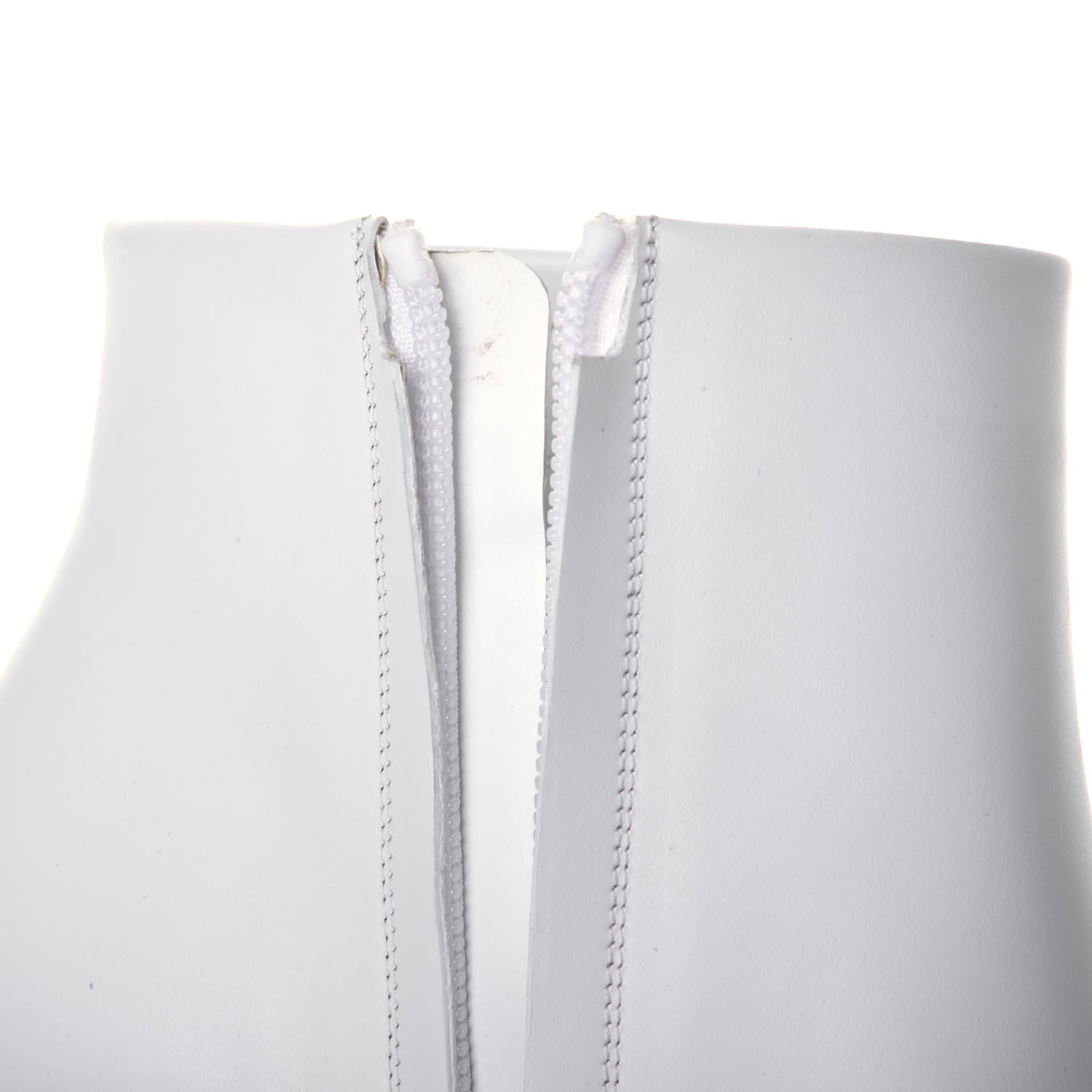 Valentino Garavani Calfskin Ankle Boots White 9 of 10