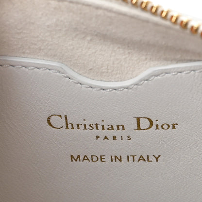 Christian Dior Lambskin Cannage Micro Dior Vibe Hobo Bag White 5 of 7