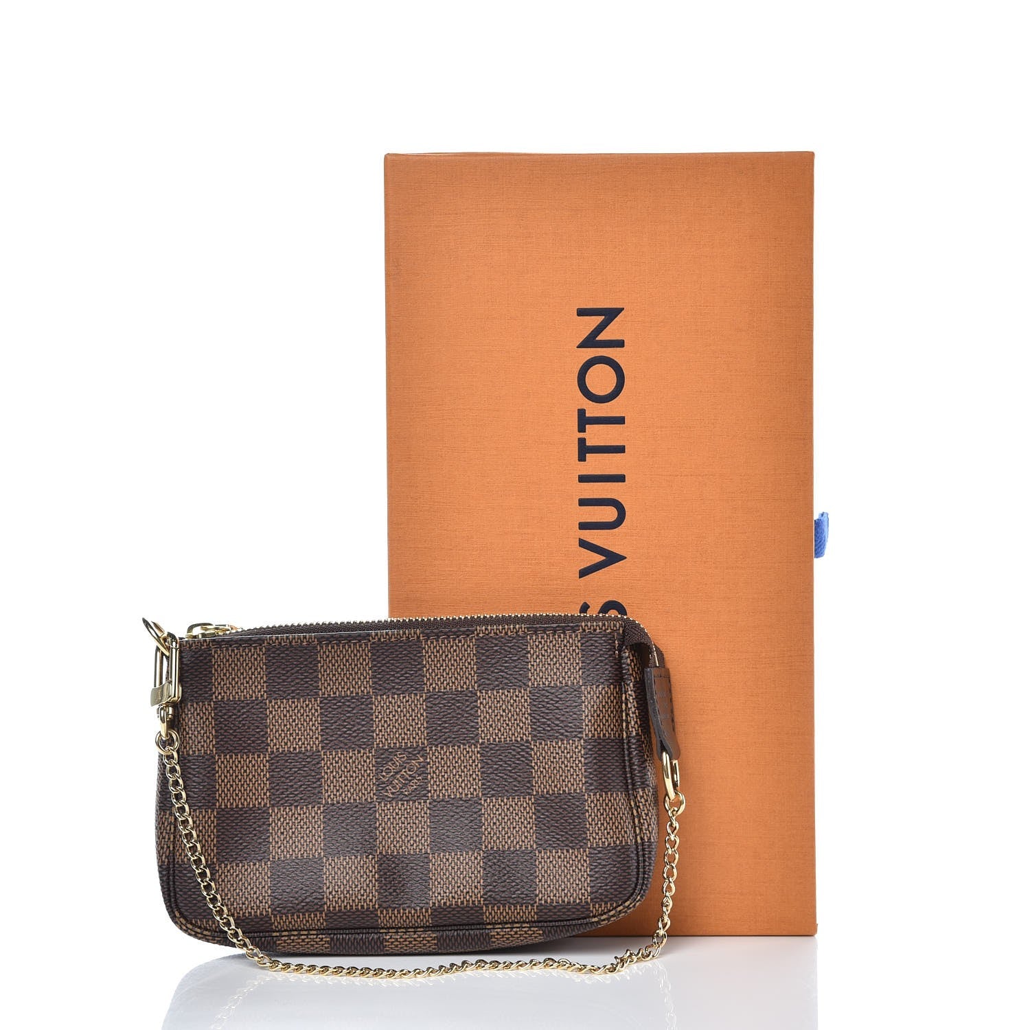 Louis Vuitton Damier Ebene Mini Pochette Accessories 8 of 8