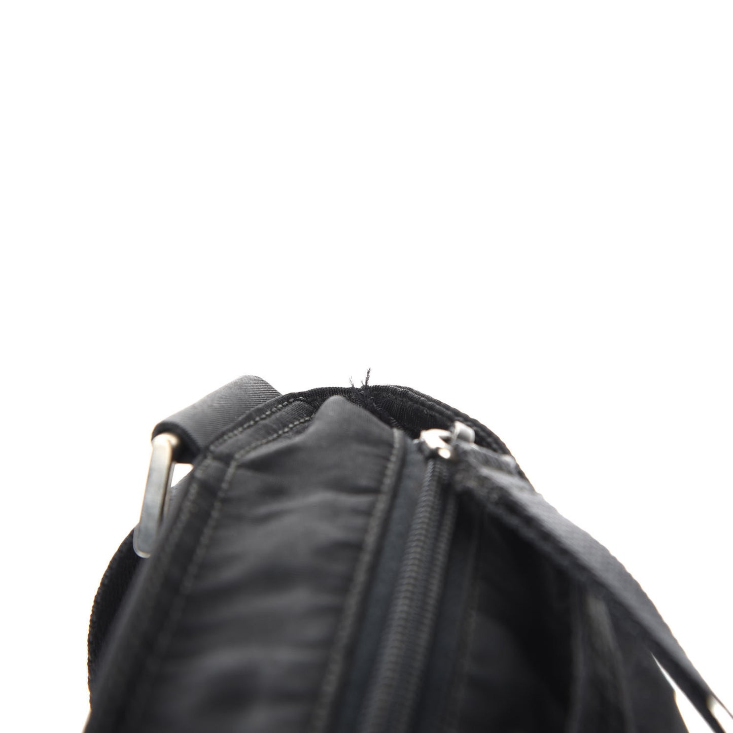 Tessuto Nylon Messenger Bag Black