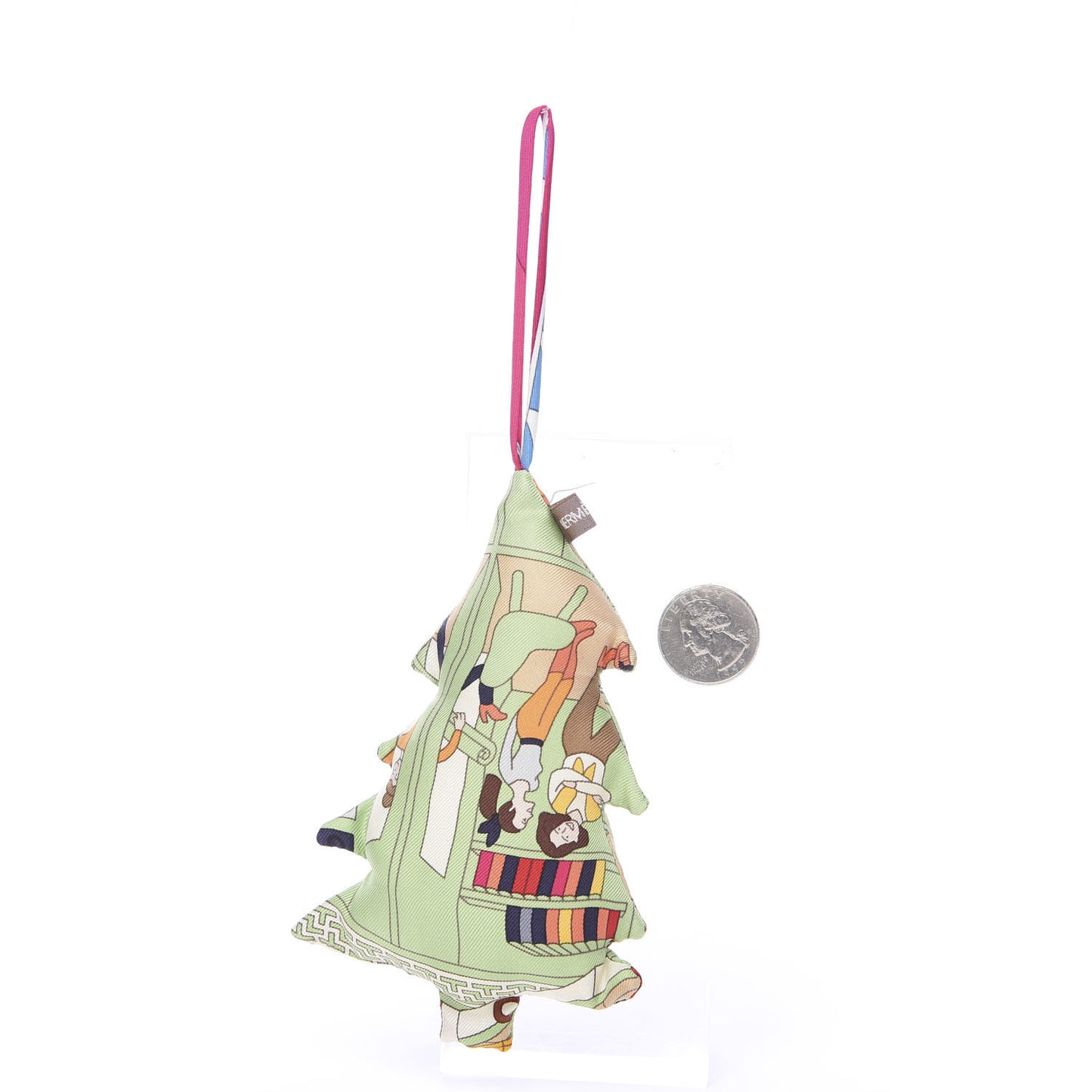 Silk Petit H Tree Ornament Charm