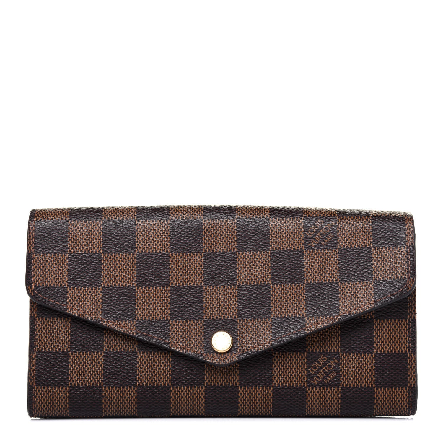 Louis Vuitton Damier Ebene Sarah Wallet NM 1 of 14