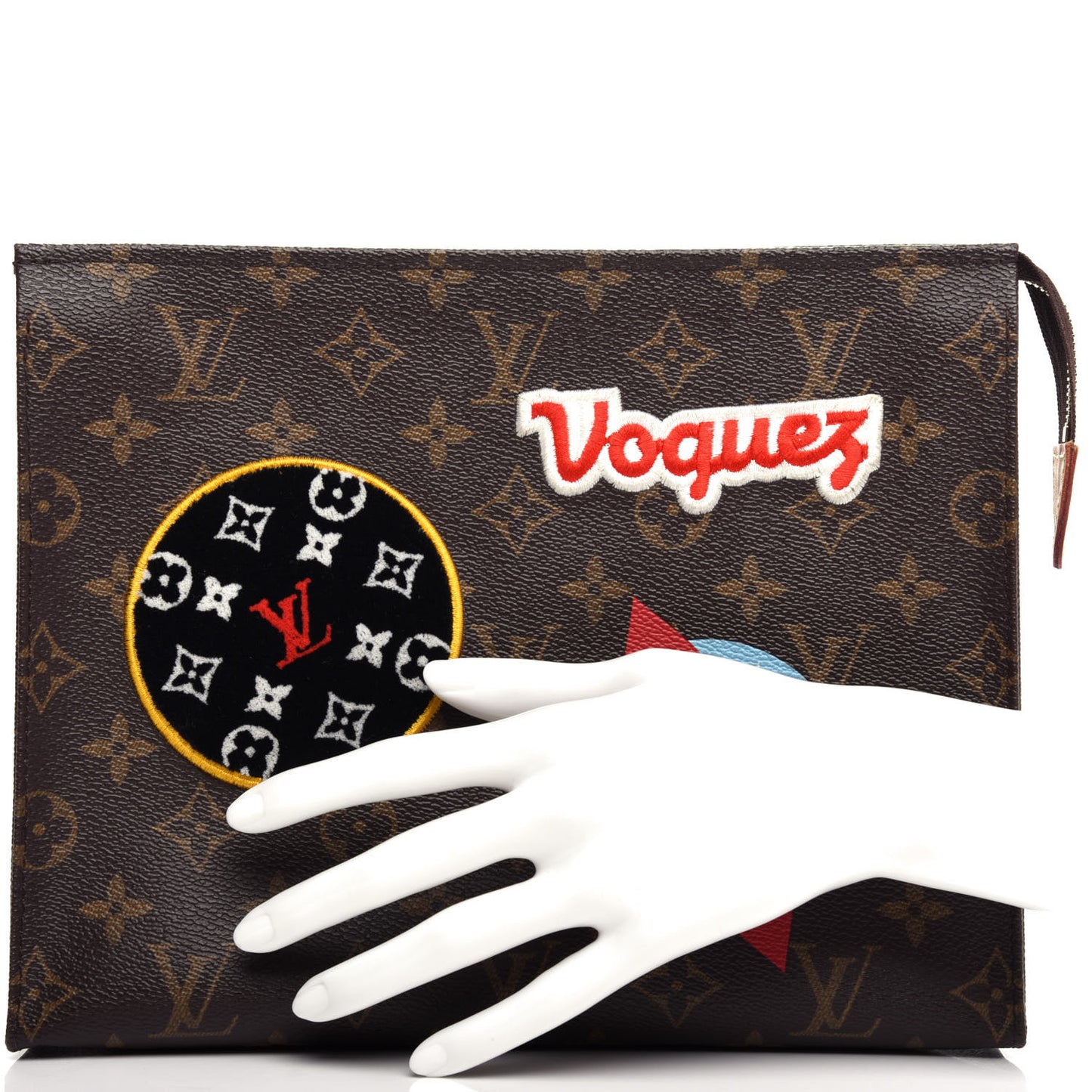 Monogram Travel Stickers Toiletry Pouch 26