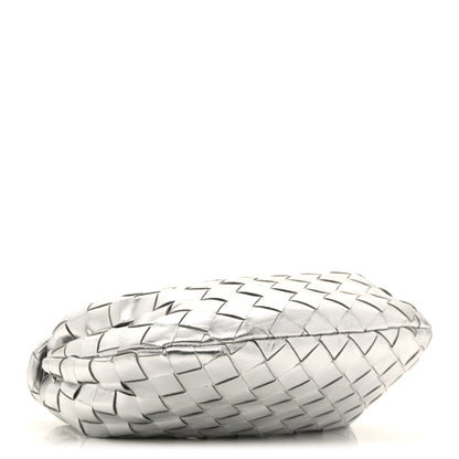 Bottega Veneta Metallic Nappa Intrecciato Mini Jodie Silver 3 of 10