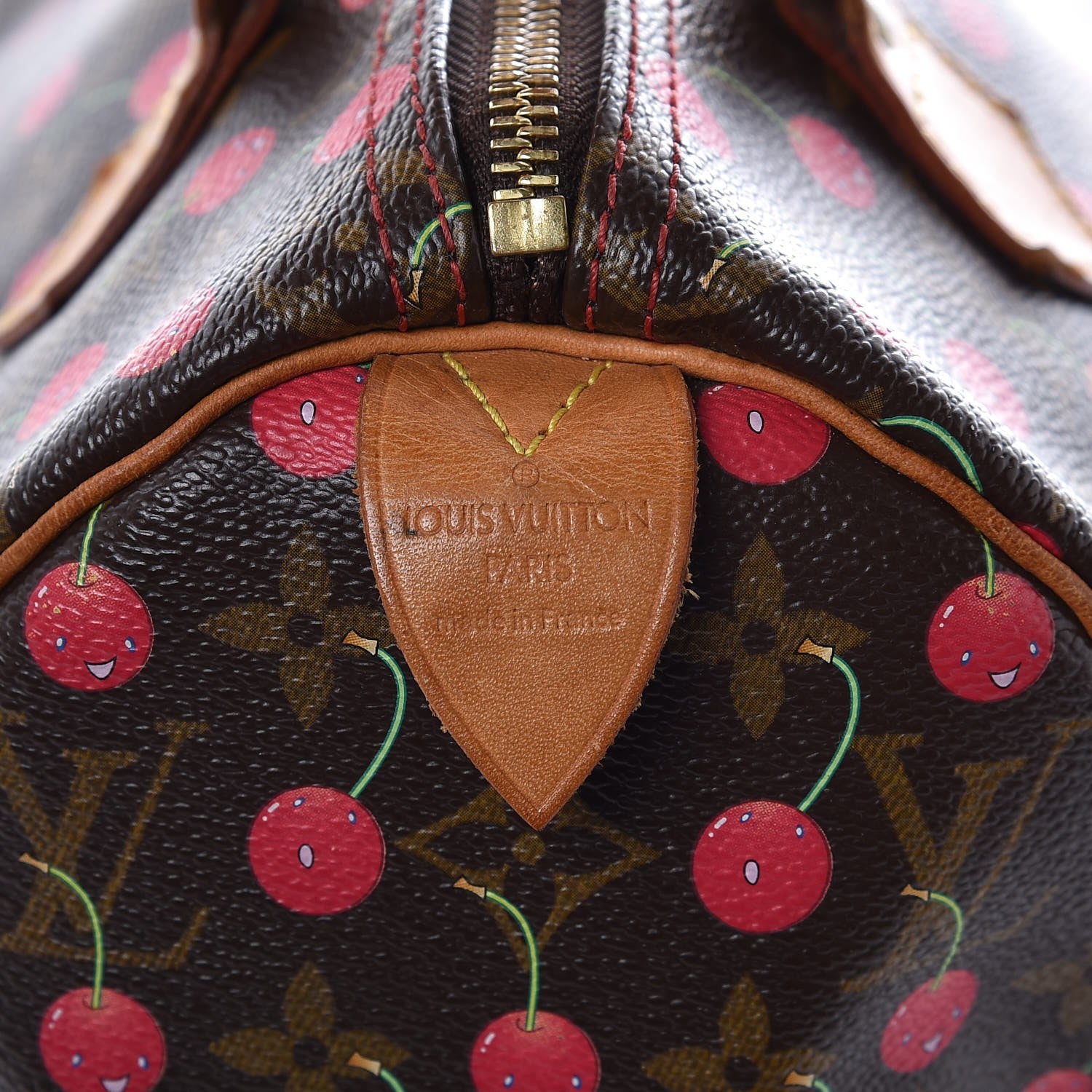 Louis Vuitton Monogram Cerises Speedy 25 6 of 7