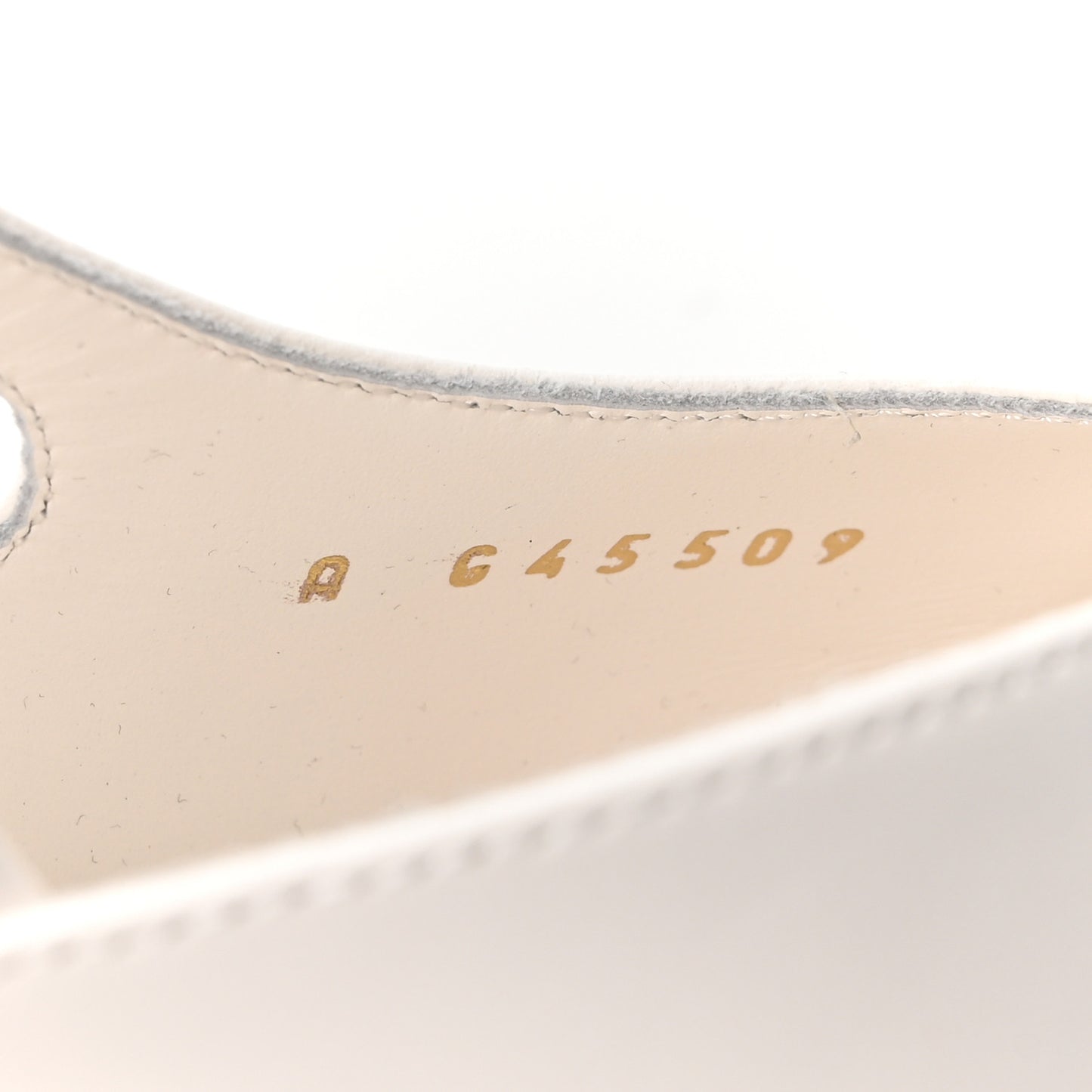 Lambskin Grosgrain Cap Toe CC Slingback Pumps 40 White Black