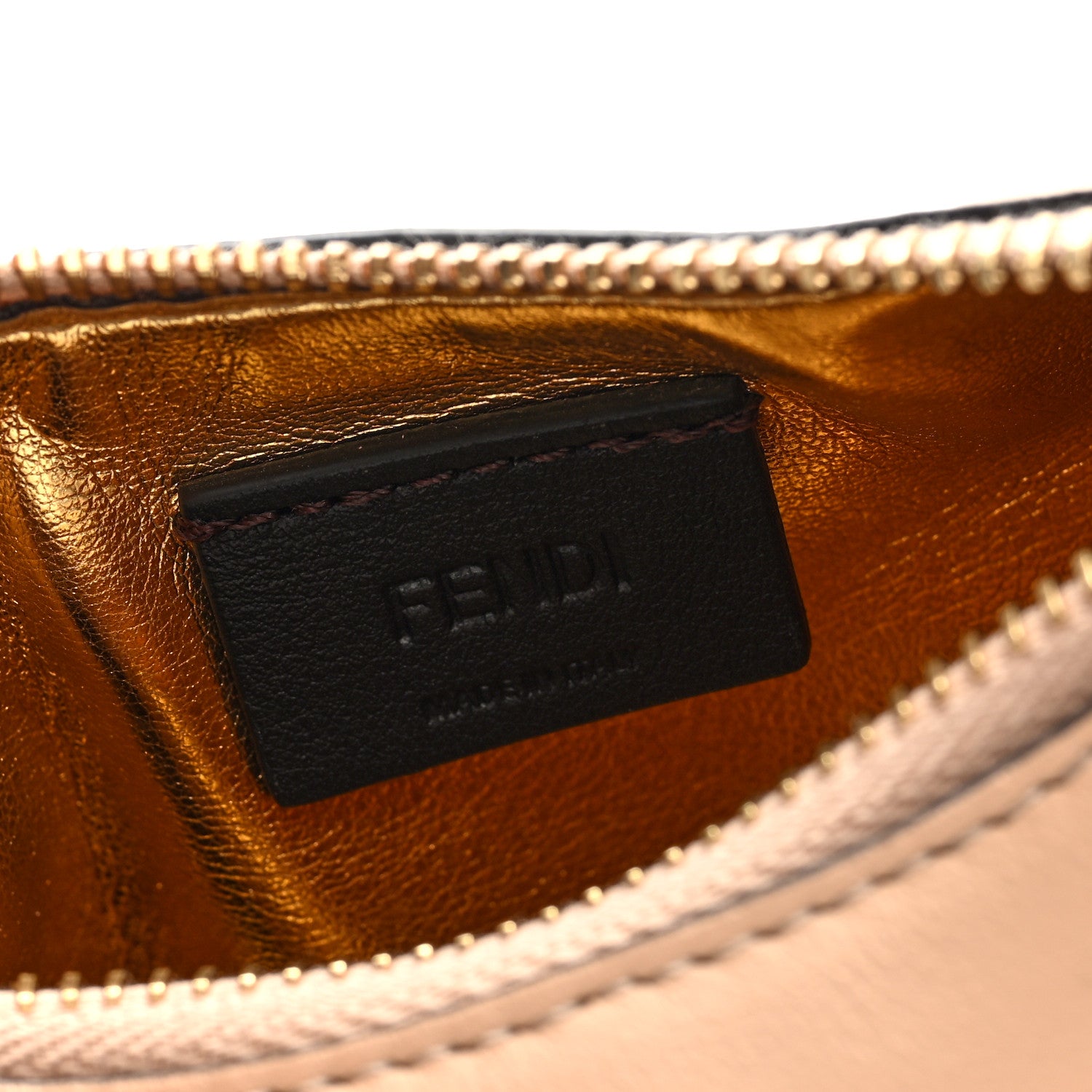 Fendi Vitello Grace Matte Nano Fendigraphy Hobo Charm Light Rose 6 of 6