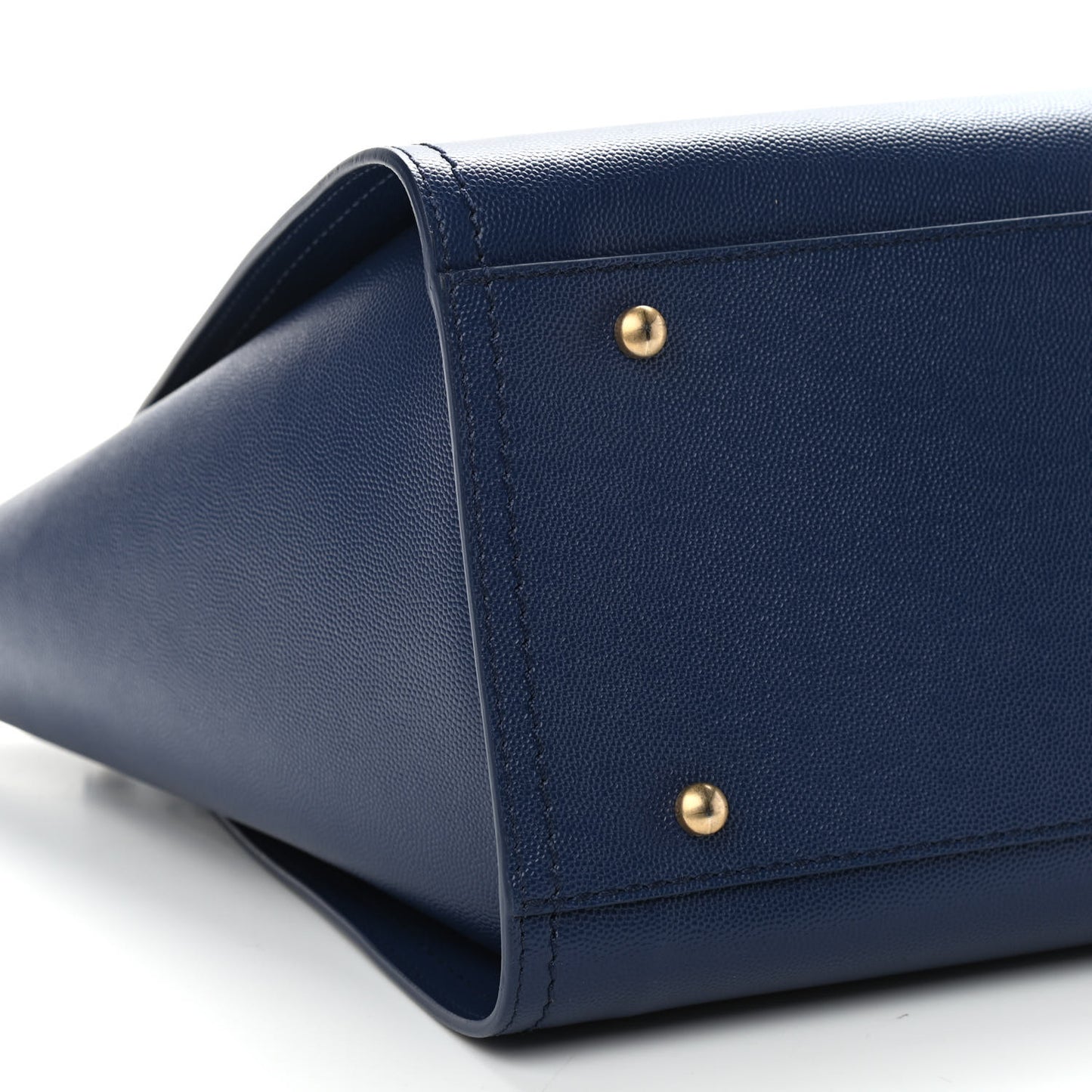 Caviar Small Studded Deauville Tote Navy