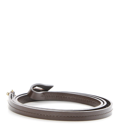 Louis Vuitton Calfskin 12mm Favorite Long Strap Brown 2 of 4