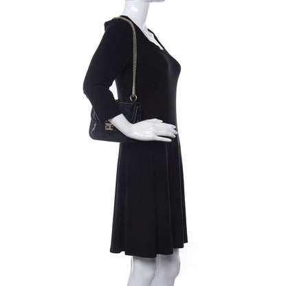 Valentino Garavani Patent Small Glam Lock Rockstud Flap Marine 2 of 10