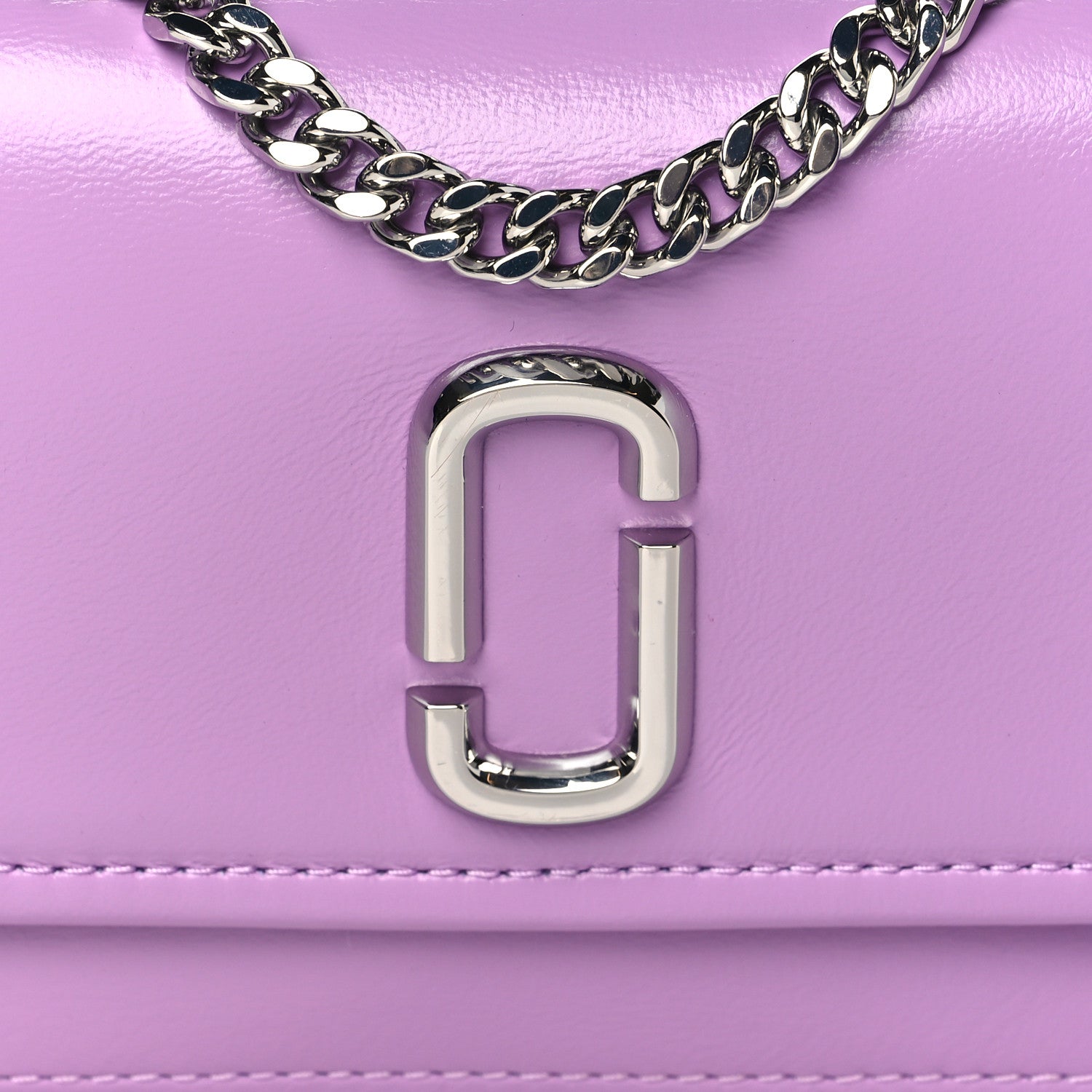 Marc Jacobs Lambskin Mini The Glam Shot Bag Regal Orchid 8 of 10