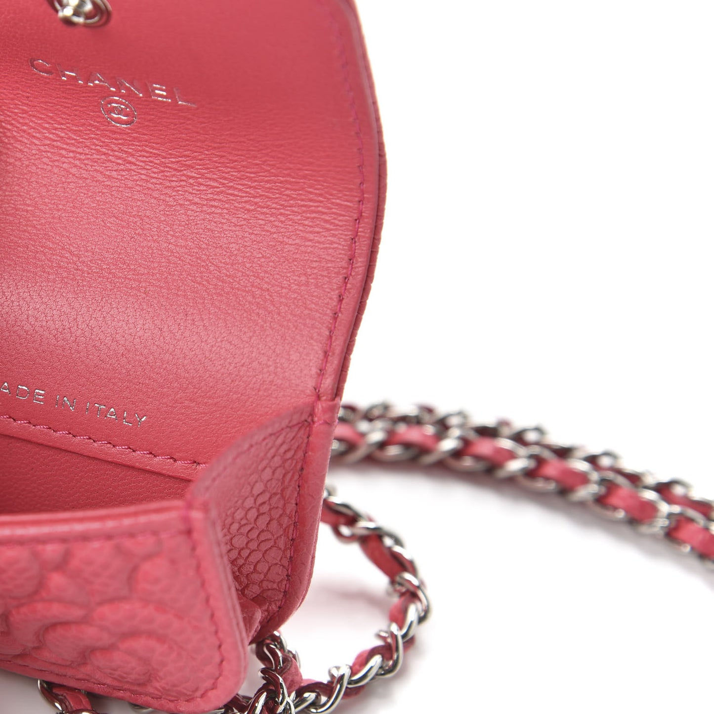 Caviar Camellia Embossed Airpods Pro Case Pink