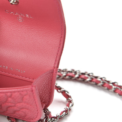 Chanel Caviar Camellia Embossed Airpods Pro Case Pink 9 of 11