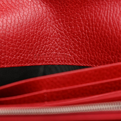 Gucci Calfskin Mini Dionysus Chain Wallet Hibiscus Red 10 of 10