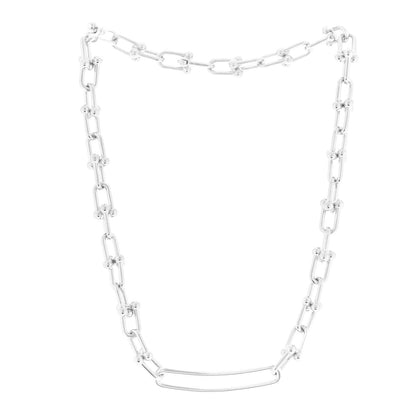 Tiffany Sterling Silver HardWear Link Necklace 2 of 3